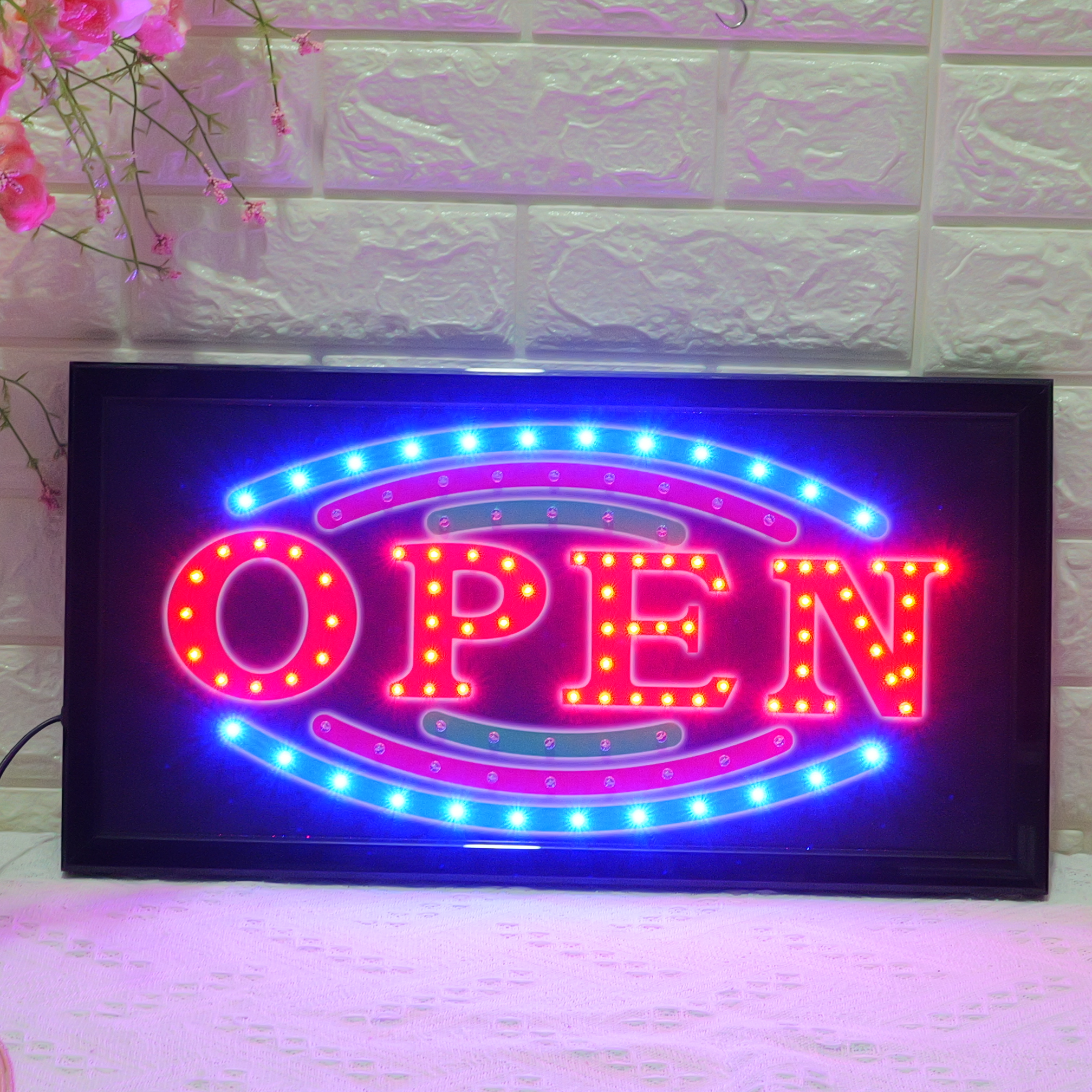 48x25cm LED OPEN  Sign