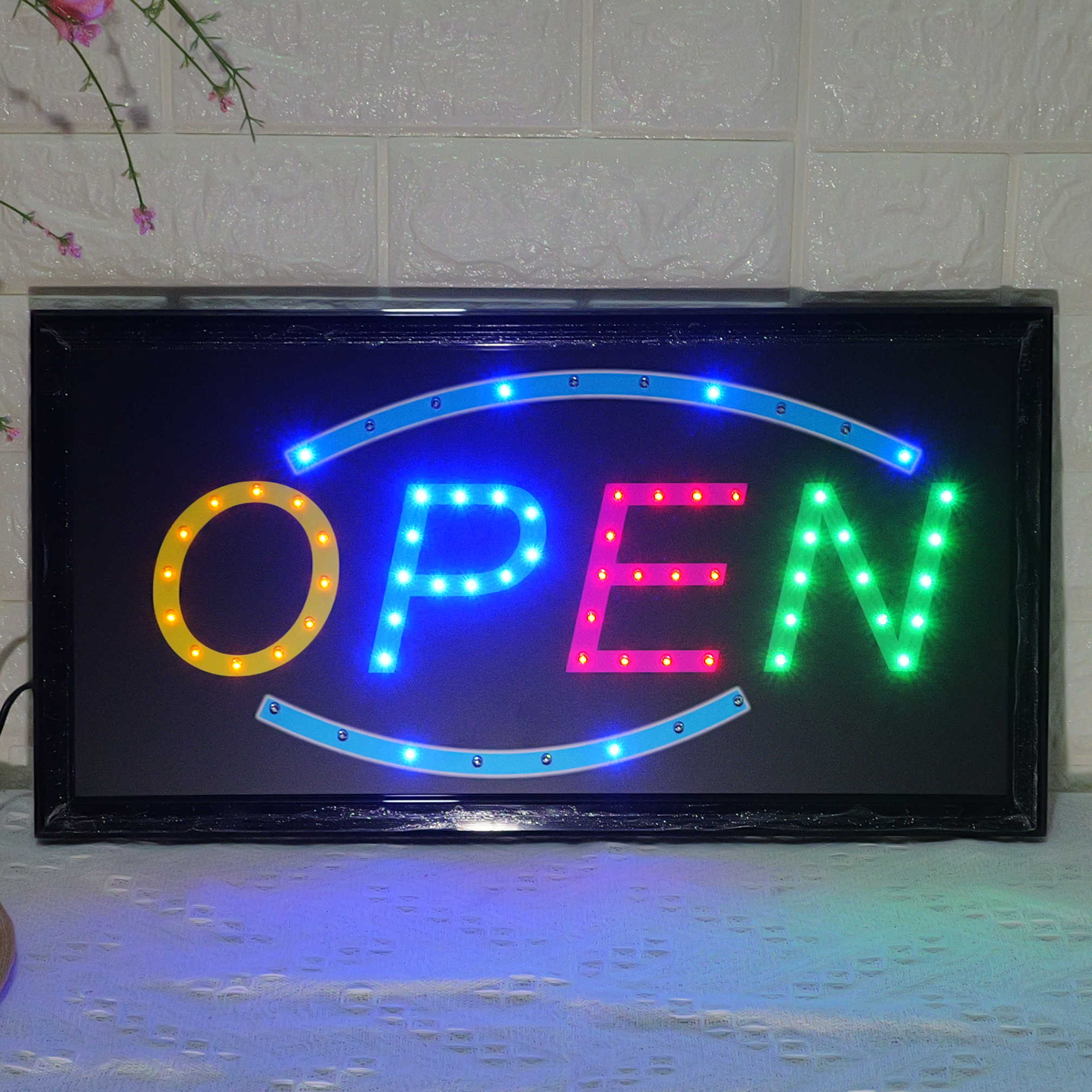 48x25cm LED OPEN  Sign