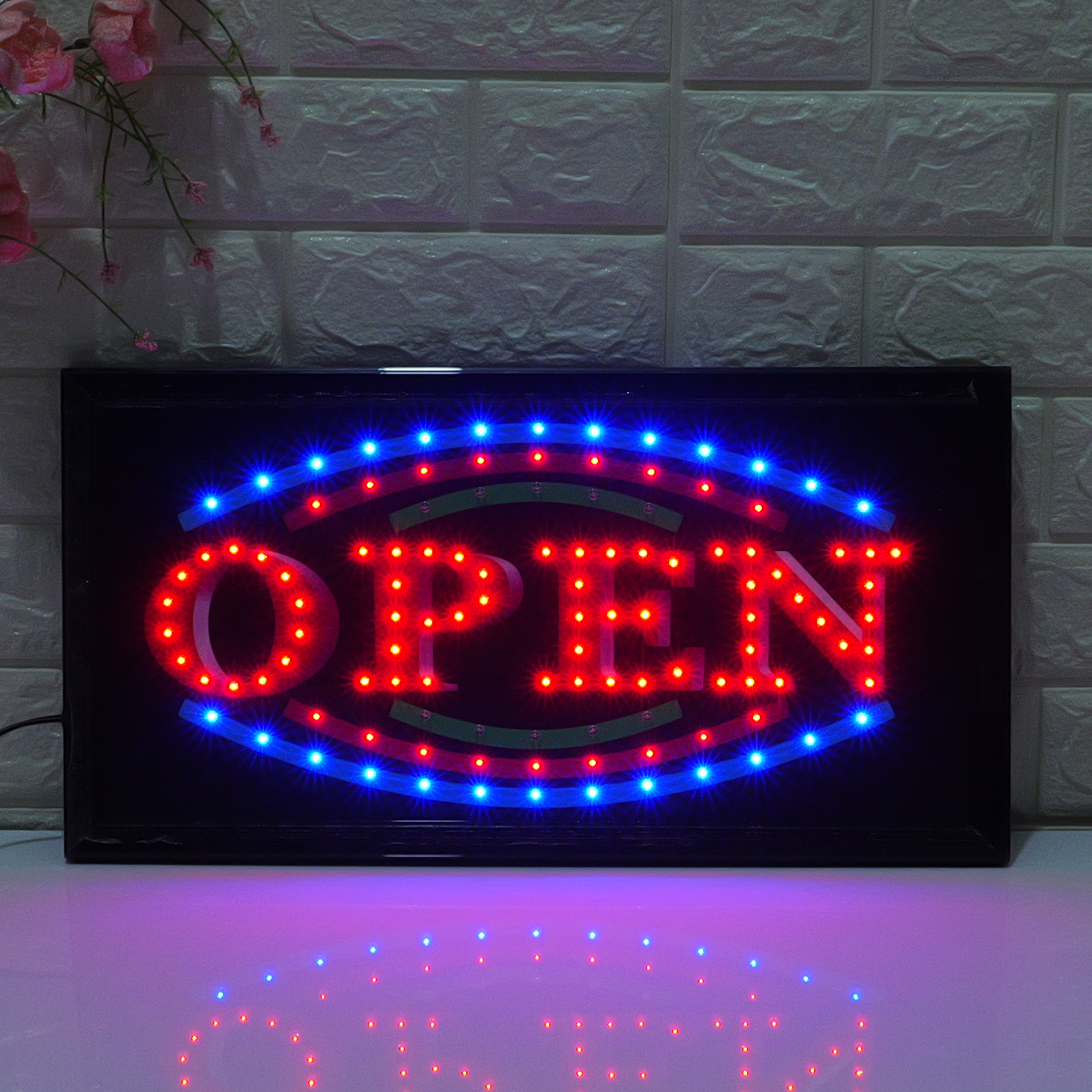 48x25cm LED OPEN  Sign