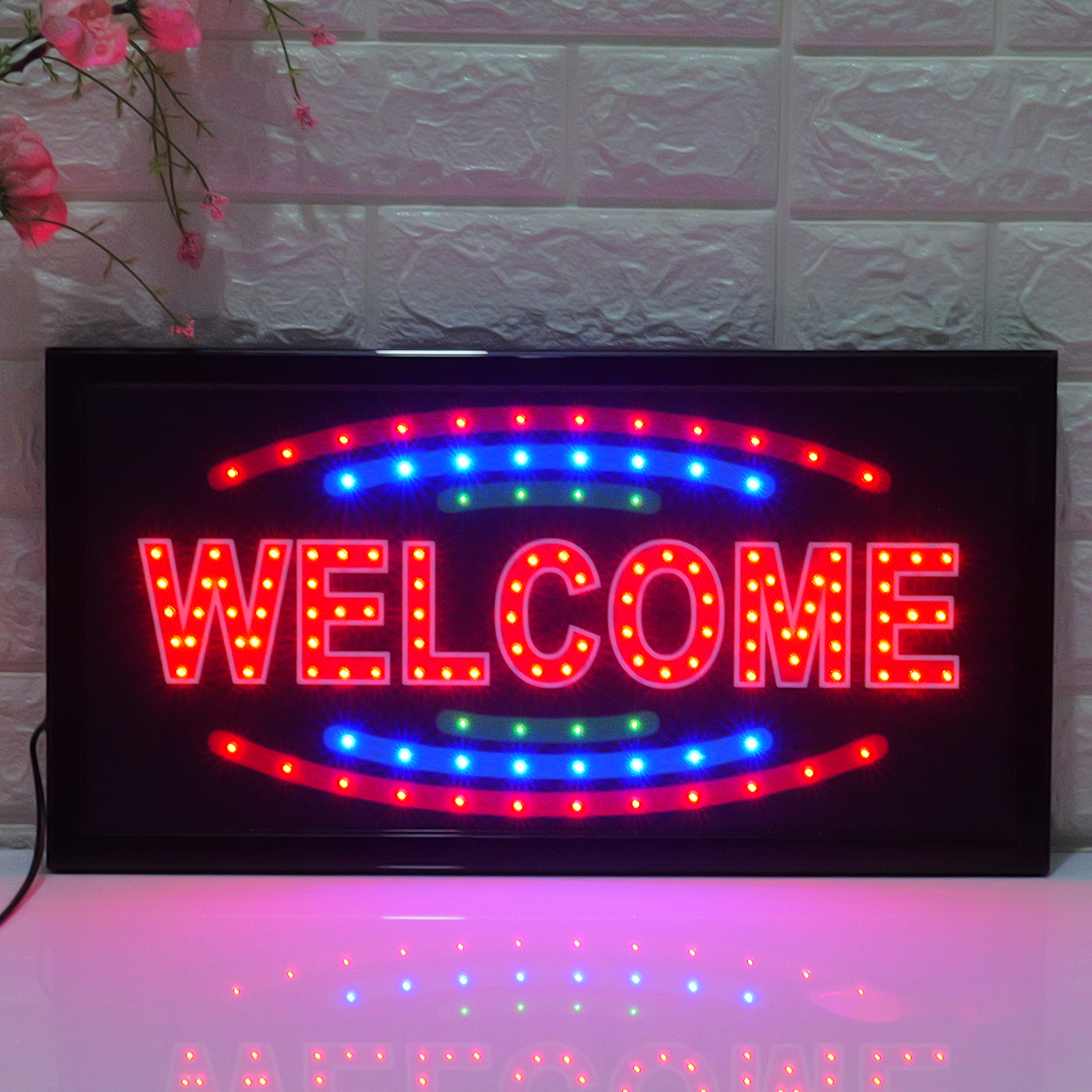 48x25cm LED WELCOME  Sign