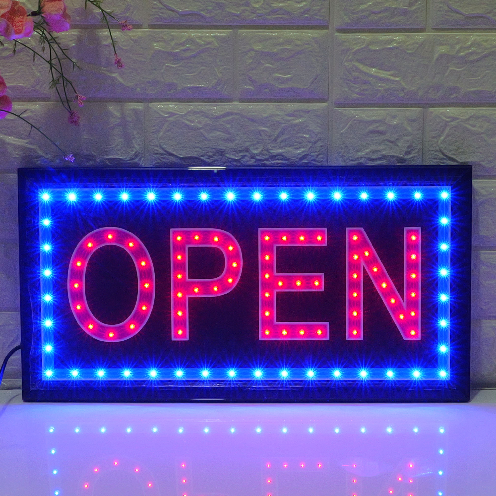 48x25cm LED OPEN  Sign