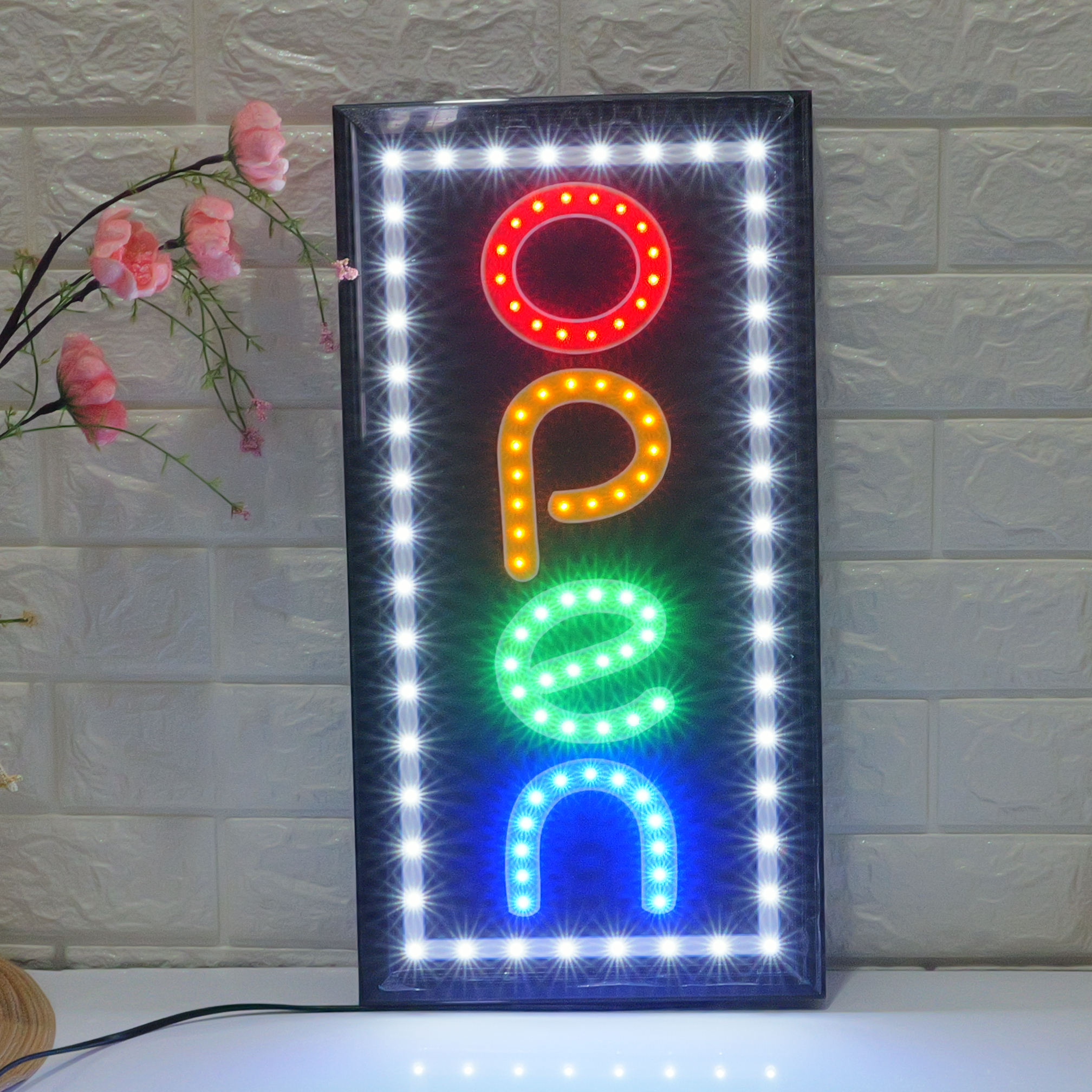 48x25cm LED OPEN  Sign
