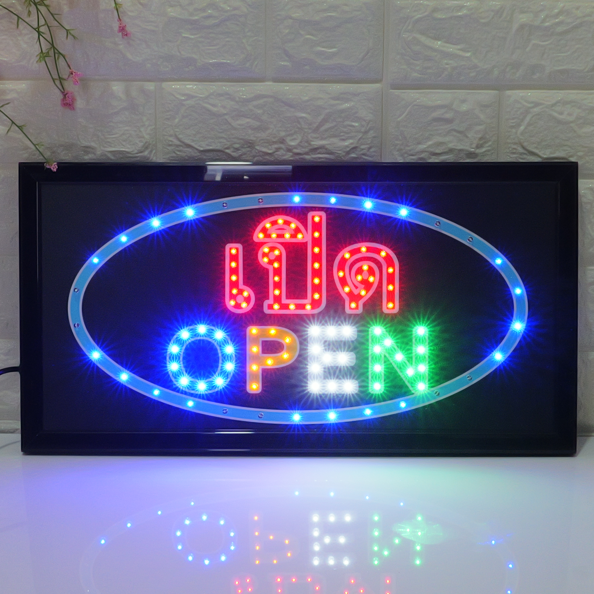 48x25cm LED OPEN  Sign