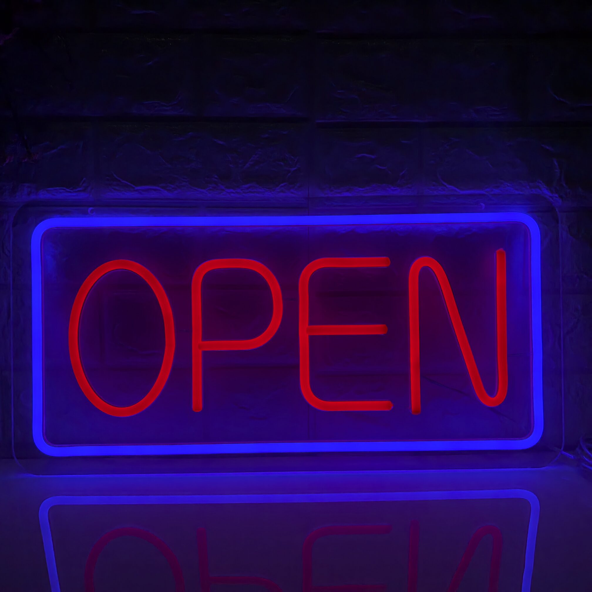 50x25cm LED OPEN Neon Sign