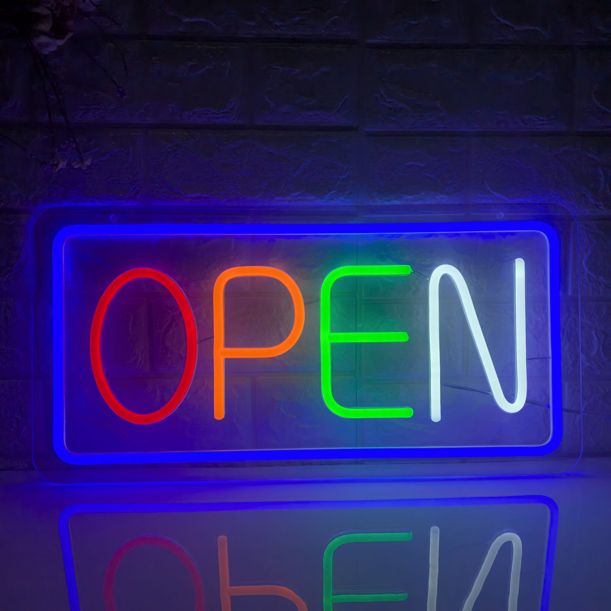 50x25cm LED OPEN Neon Sign