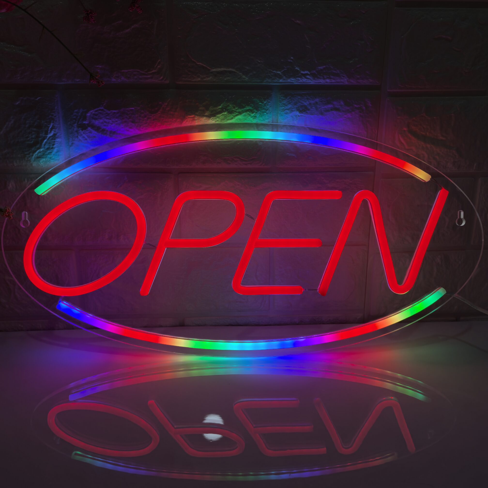 40x20cm LED OPEN Neon Sign