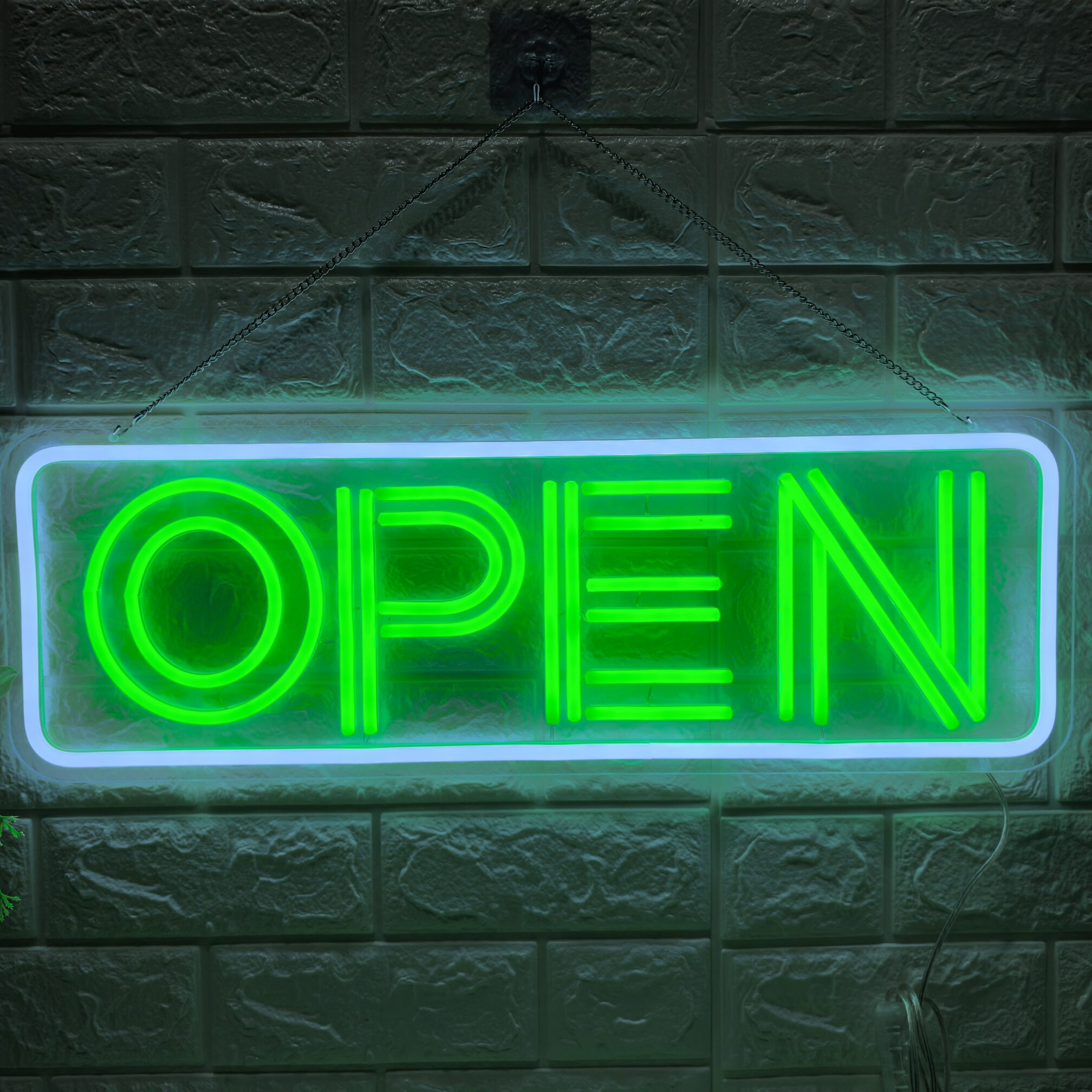 50x20cm LED OPEN Neon Sign