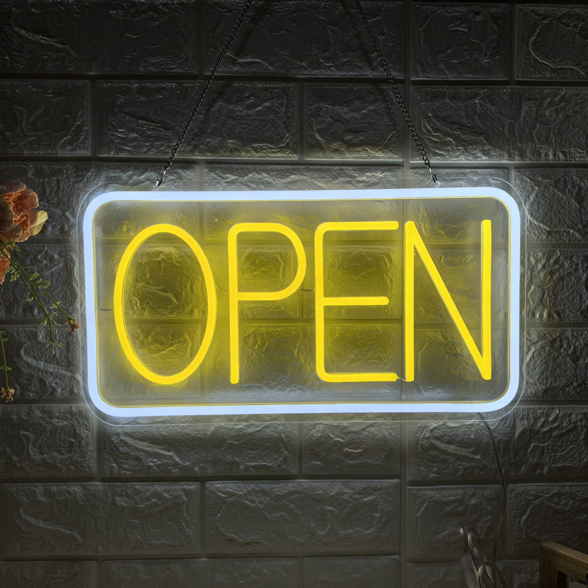40x25cm LED OPEN Neon Sign