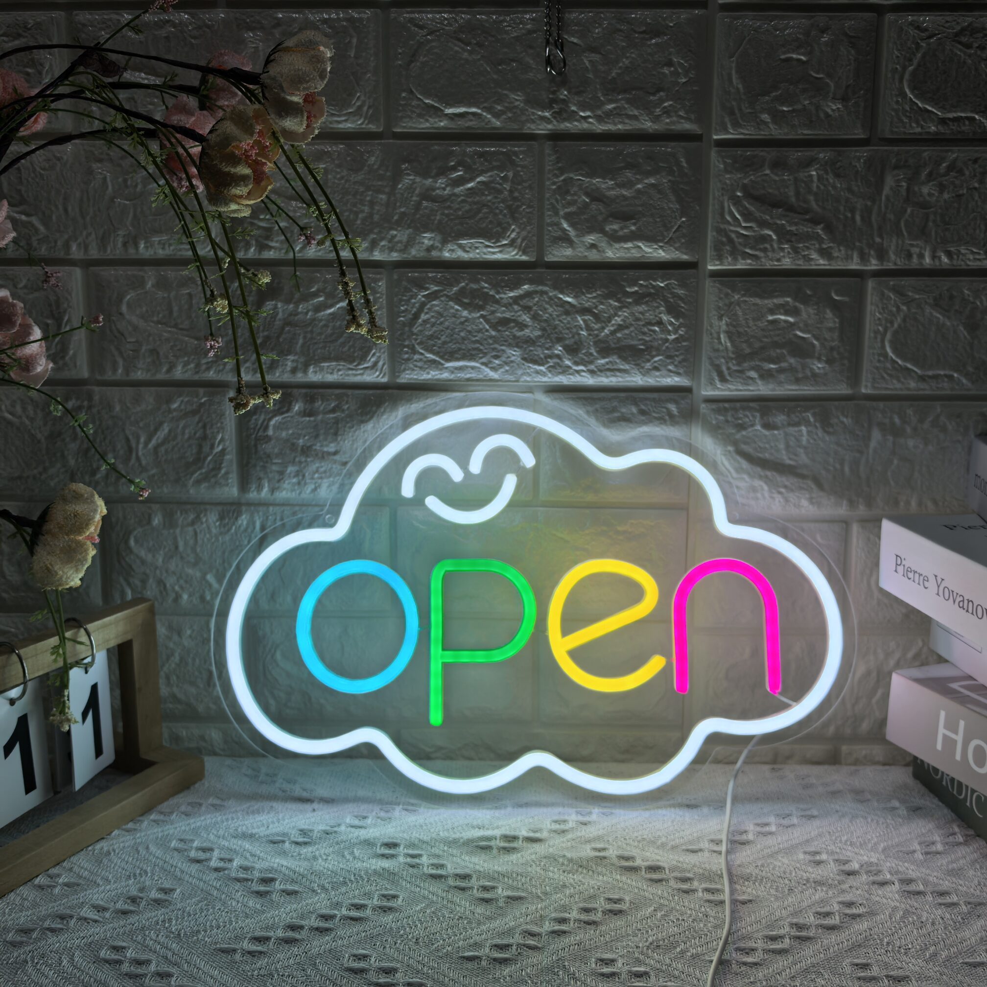 42x26cm LED OPEN Neon Sign