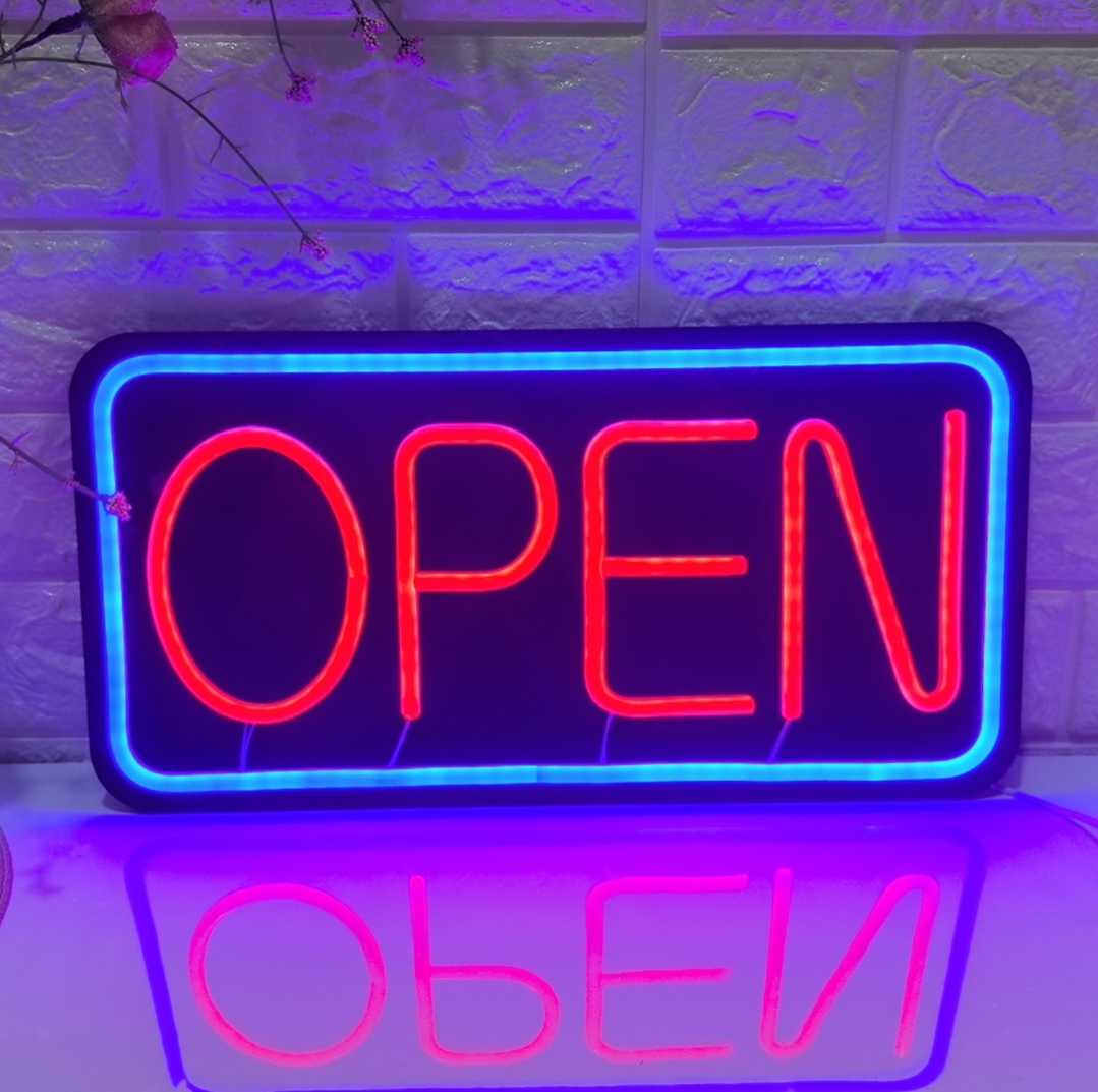 40x20cm LED OPEN Neon Sign