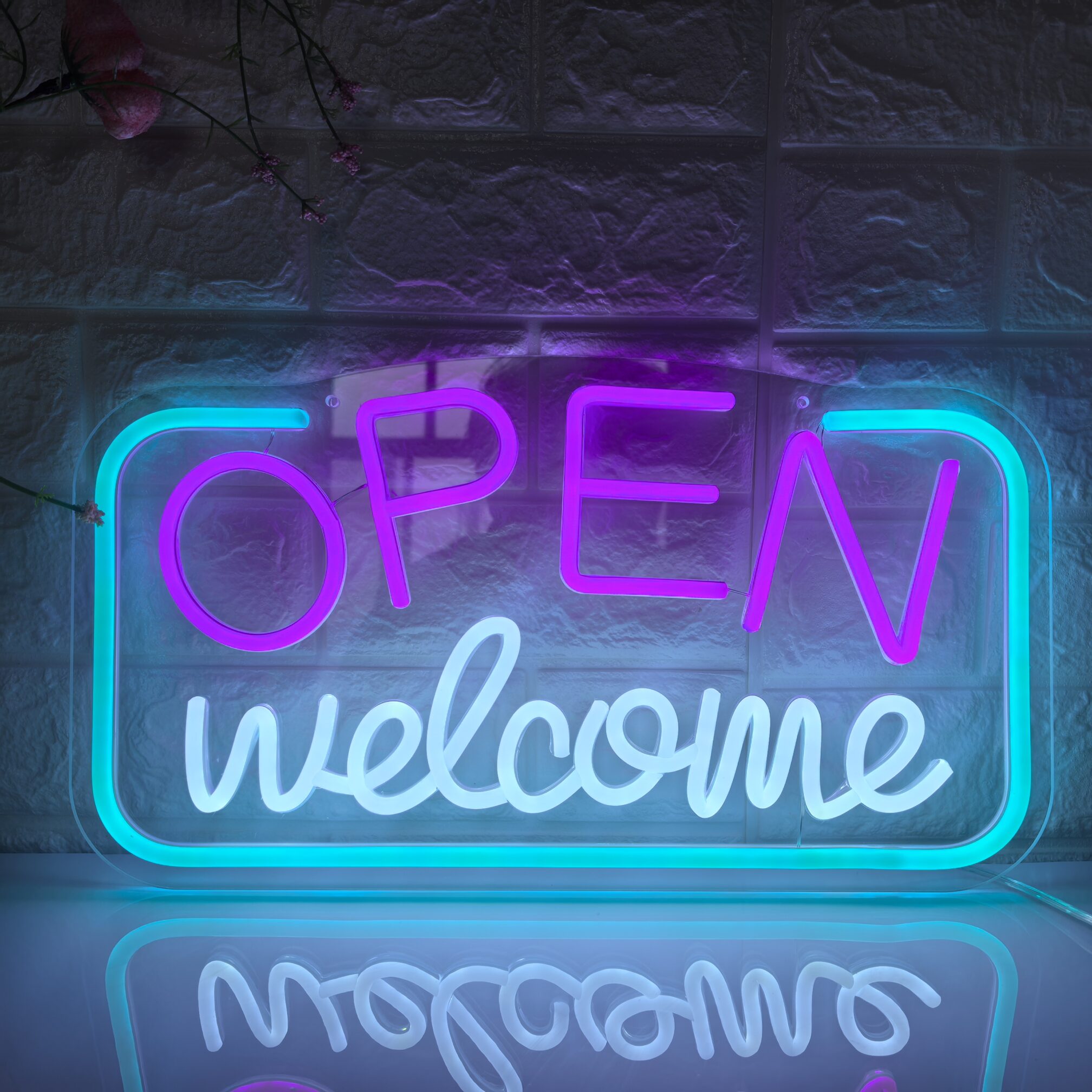 40x20cm LED OPEN Neon Sign