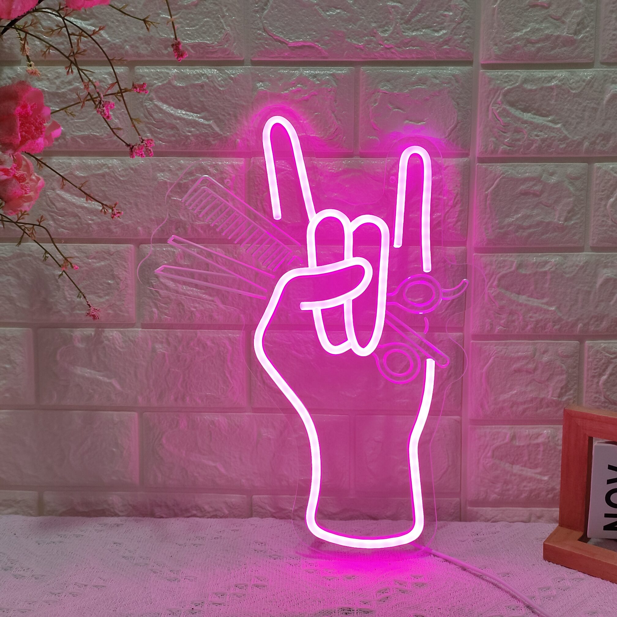 32x42cm LED Barber Neon Sign