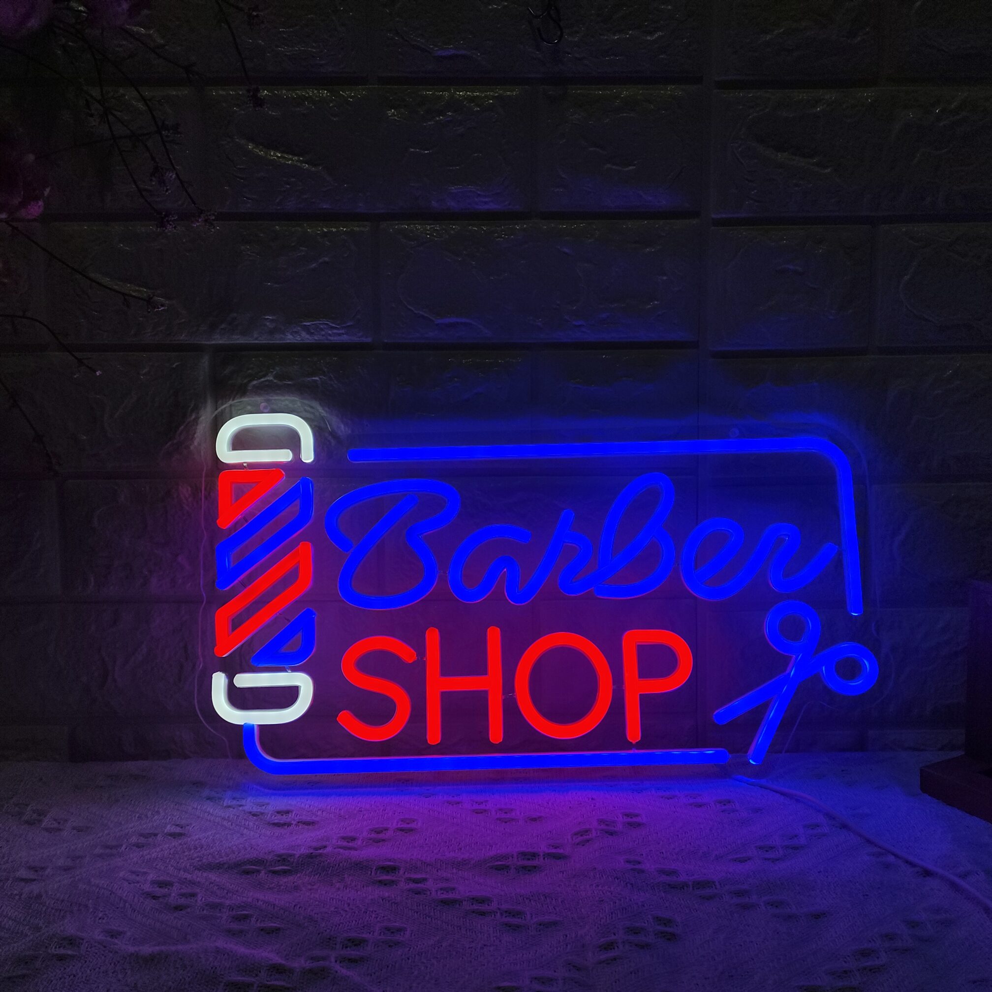 42x24cm LED Barber Neon Sign